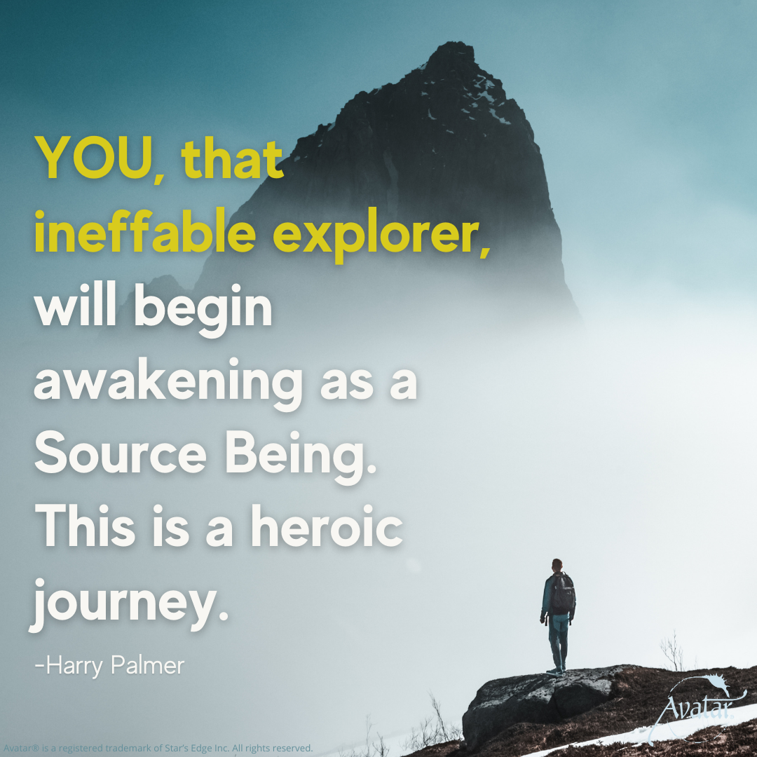 The heroic journey of becoming a source being