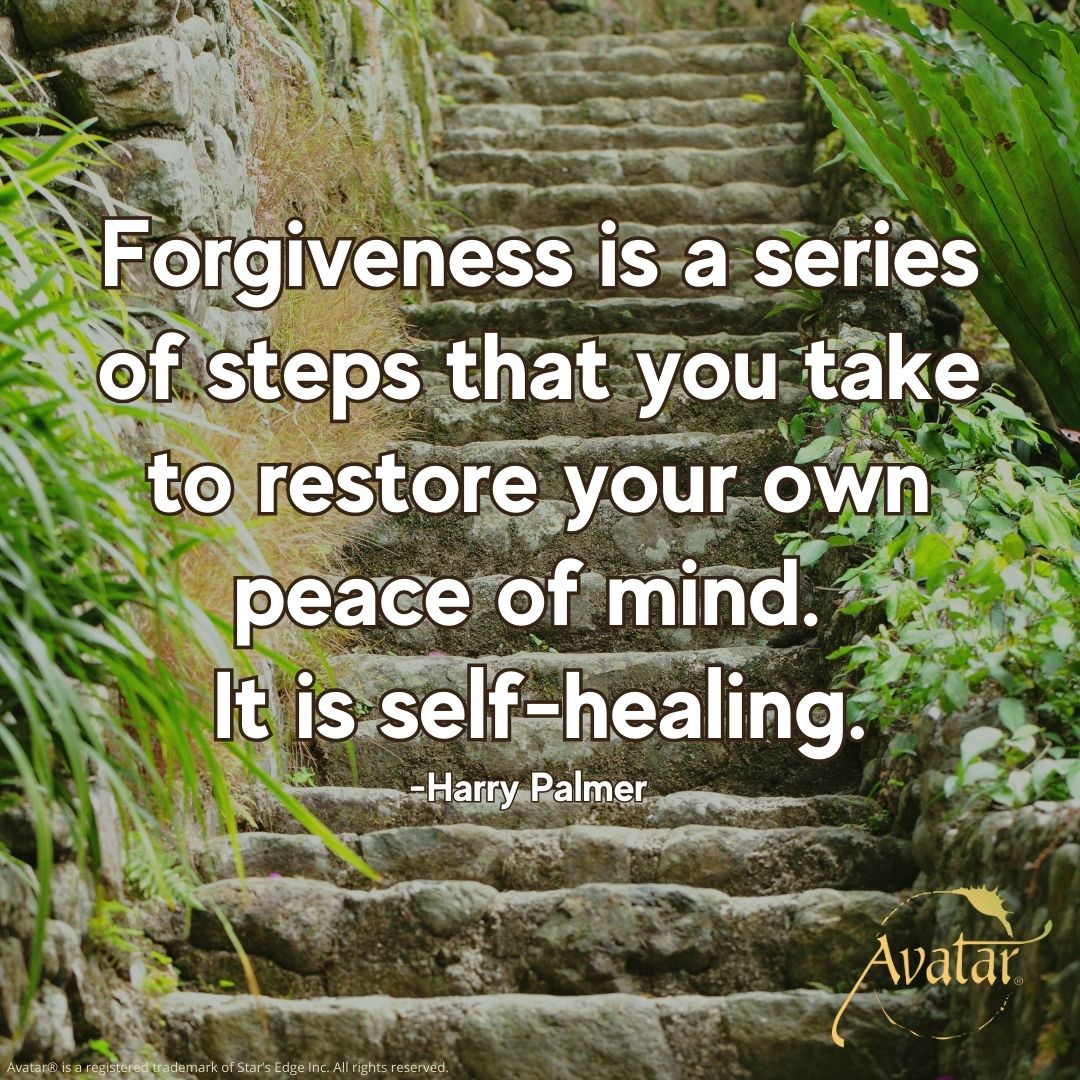 Experience the self-healing of forgiveness with the Avatar Tools