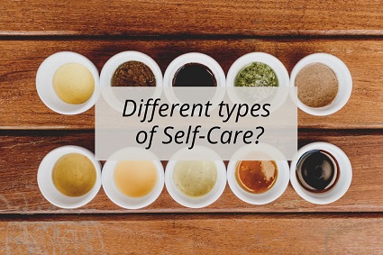 What are different types of self-care?