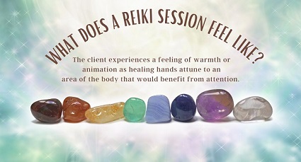 What does a reiki session feel like?