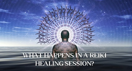 What happens in a reiki healing session?
