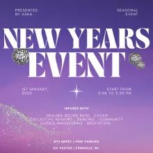 New Years Event at Ascension School of Healing Arts