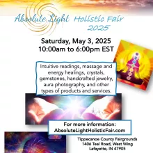 Aura Photos by Annette at Absolute Light Holistic Fair - May 3rd, 2025!