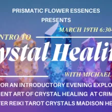 intro to crystal healing event at crimson Commuter Madison heights michigan