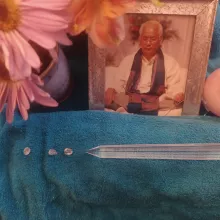 Laser crystal healing