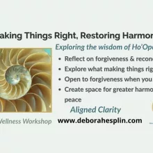 Making Things Right Workshop Description