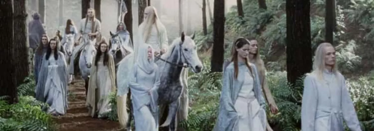 Elves leaving Middle Earth