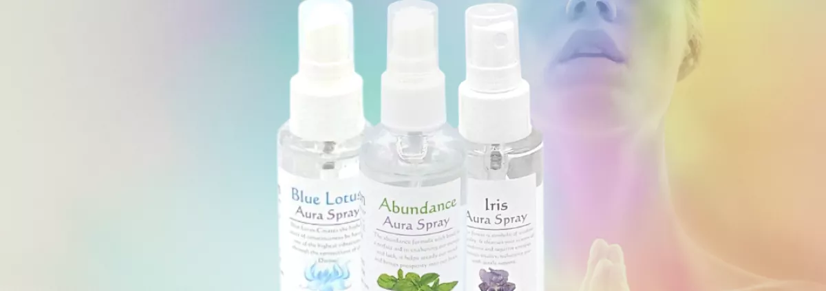 Aura Cleansing Sprays help to cleans the aura, chakras and energy body. They are wonderful for clearing energy in a room or space.