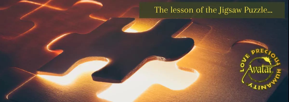 The lesson of the jigsaw puzzle