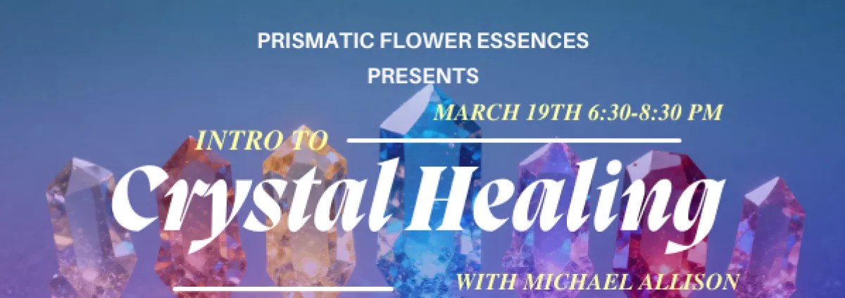 intro to crystal healing event at crimson Commuter Madison heights michigan