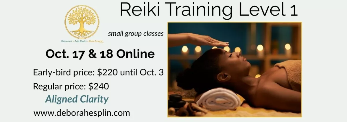 Reiki Level 1 training information